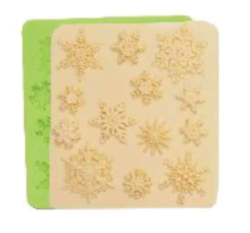 Snowflake Silicone Mould - Click Image to Close